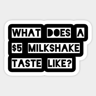 Pulp Fiction Milkshake Sticker